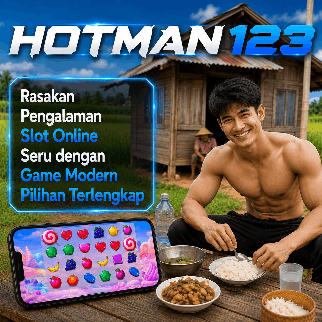 Thumbnail 1 of 3, Poster, HOTMAN123 🥑 Rasakan Pengalaman Slot Online Seru dengan Game Modern Pilihan Terlengkap designed and sold by HOTMAN123.